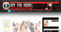 Desktop Screenshot of offthehookentertainment.com